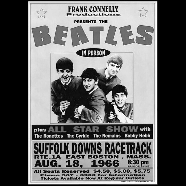 Suffolk Downs, East Boston, MA – August 18, 1966